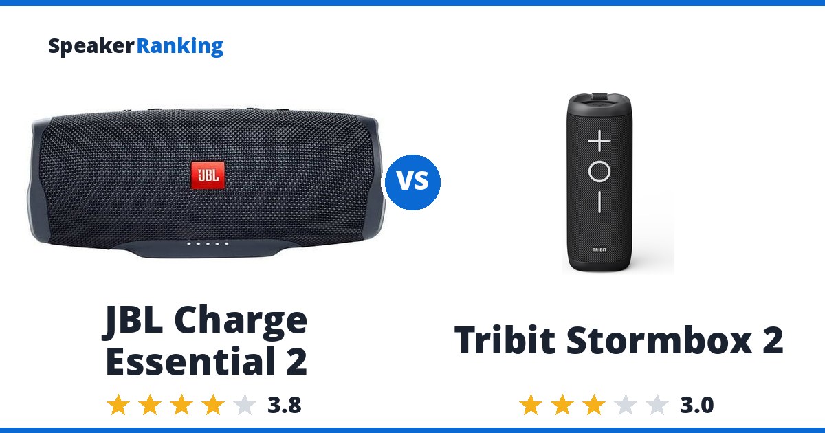 JBL Charge Essential 2 vs Tribit Stormbox 2