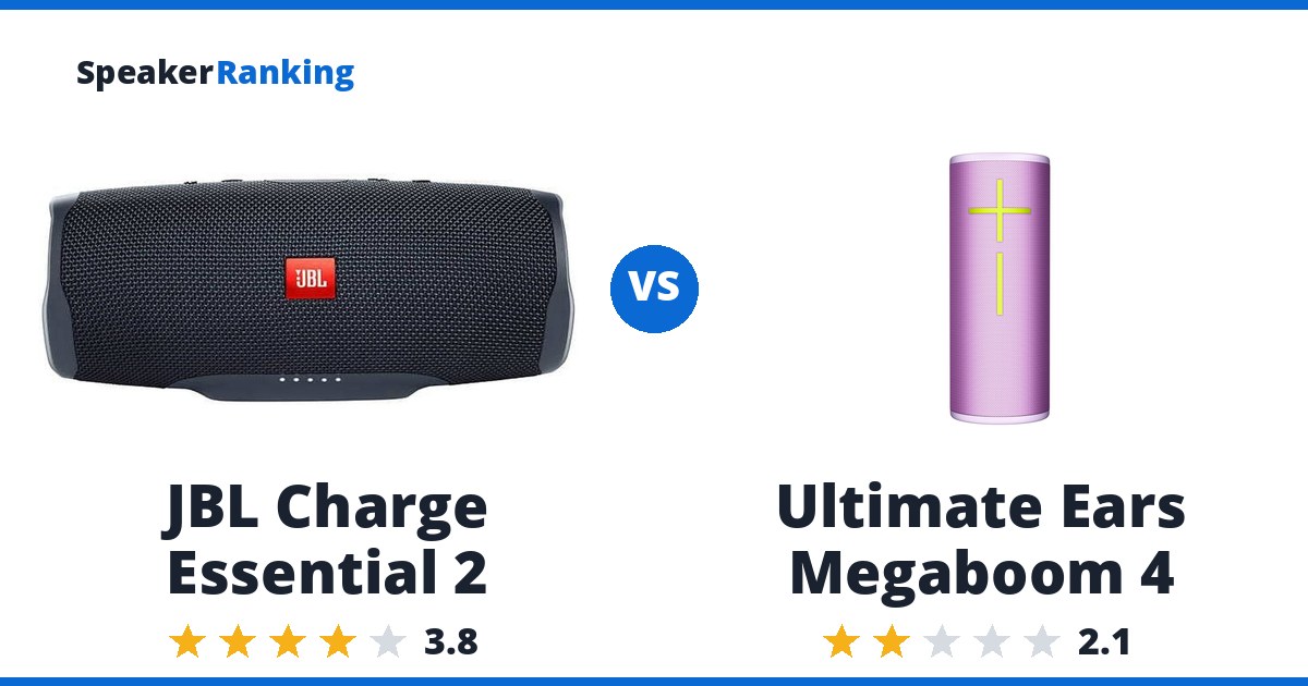 JBL Charge Essential 2 vs Ultimate Ears Megaboom 4