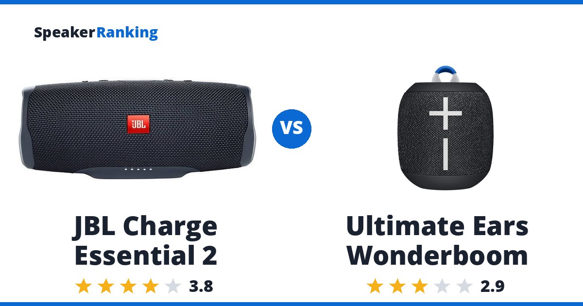 JBL Charge Essential 2 vs Ultimate Ears Wonderboom