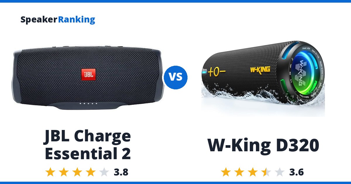 JBL Charge Essential 2 vs W-King D320