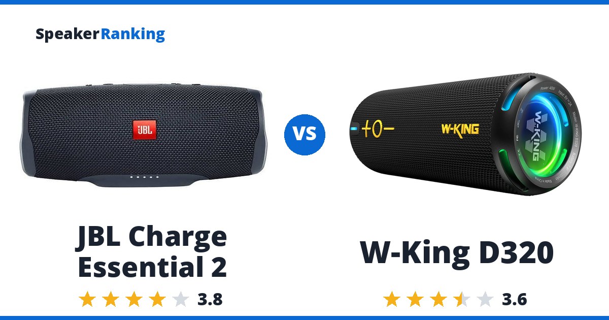 JBL Charge Essential 2 vs W-King D320