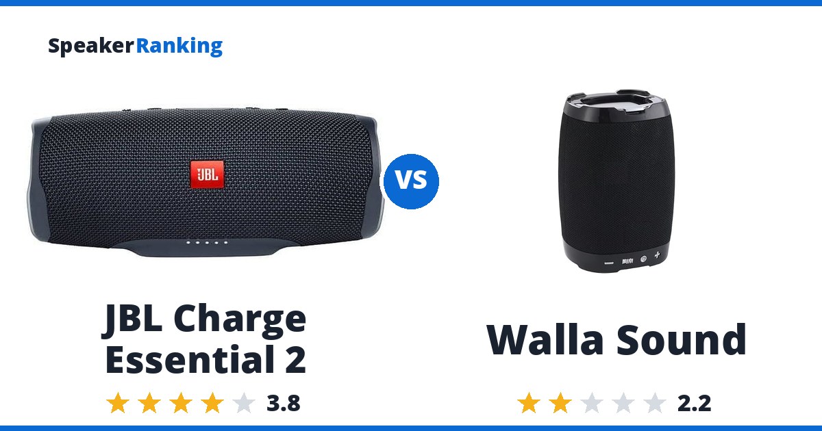 JBL Charge Essential 2 vs Walla Sound