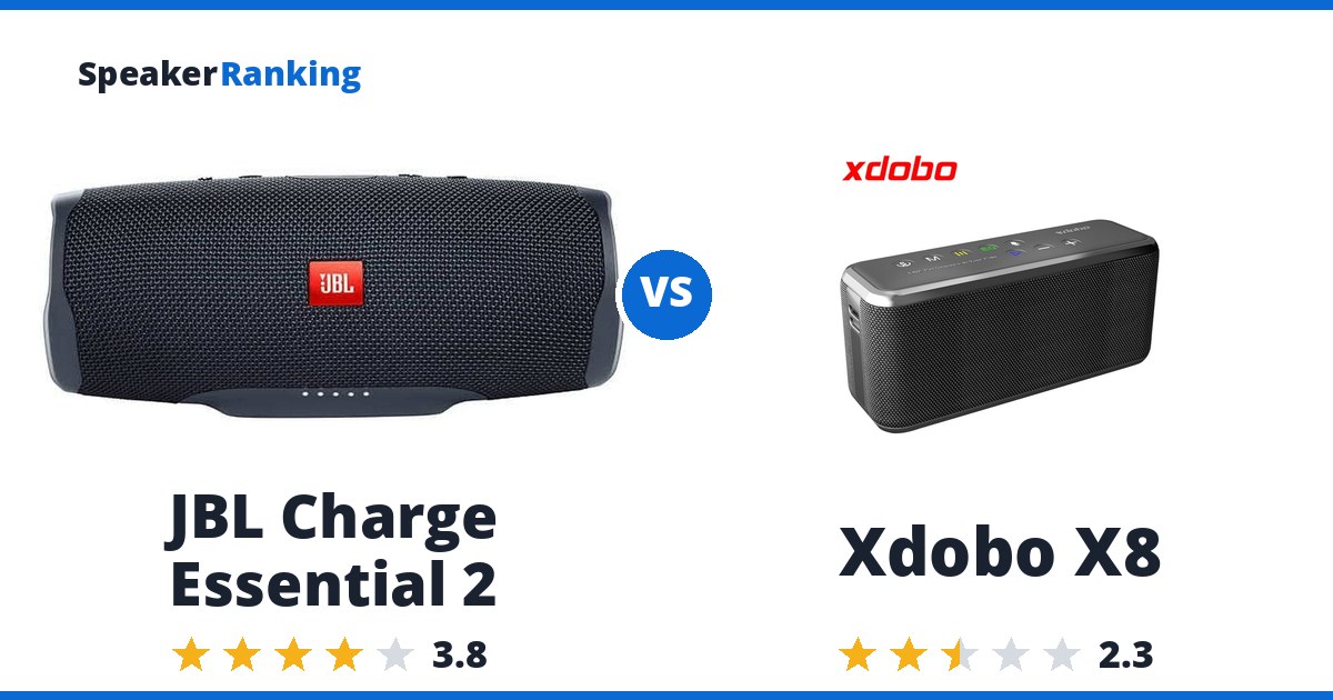 JBL Charge Essential 2 vs Xdobo X8