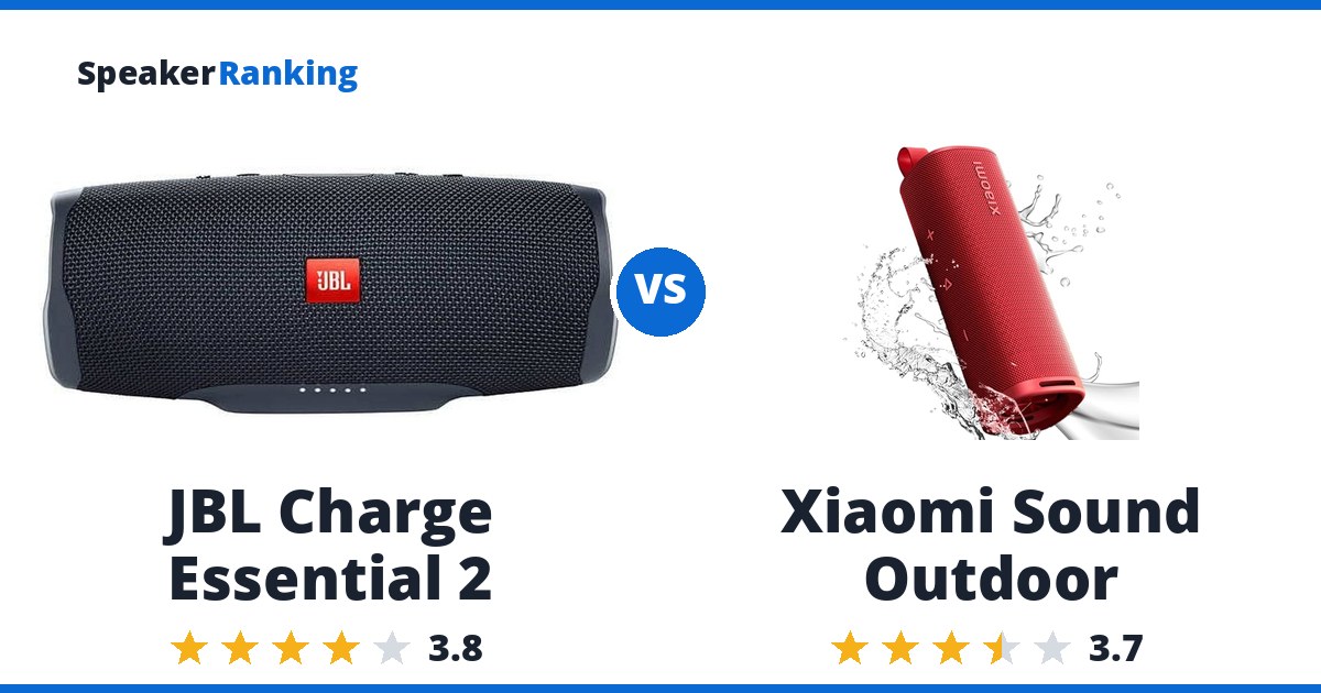 JBL Charge Essential 2 vs Xiaomi Sound Outdoor