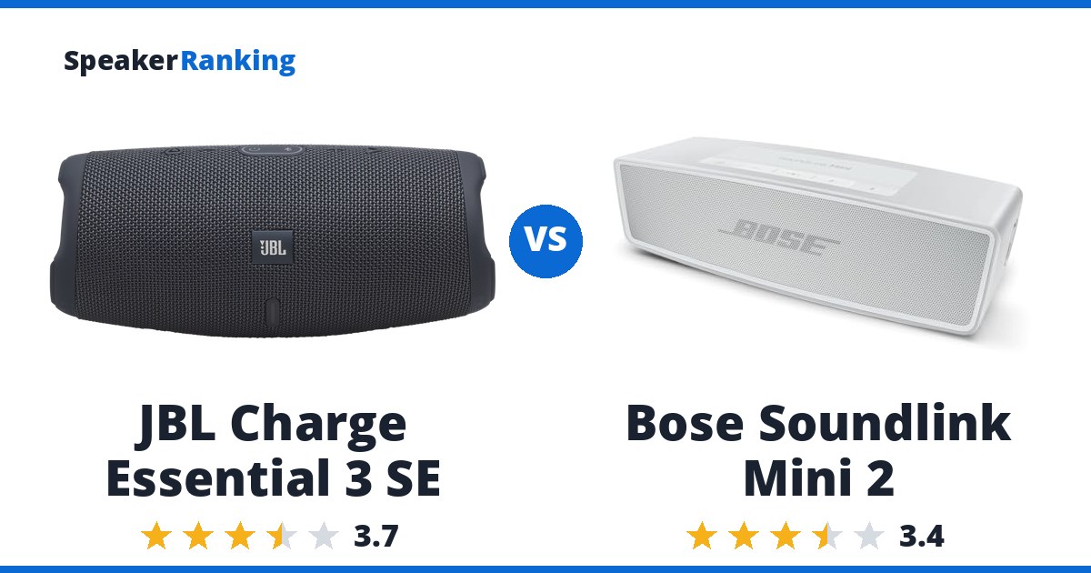 JBL Charge Essential 3 SE vs Bose Soundlink Mini 2