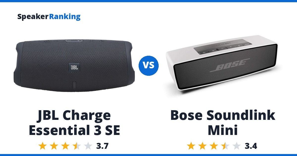 JBL Charge Essential 3 SE vs Bose Soundlink Mini
