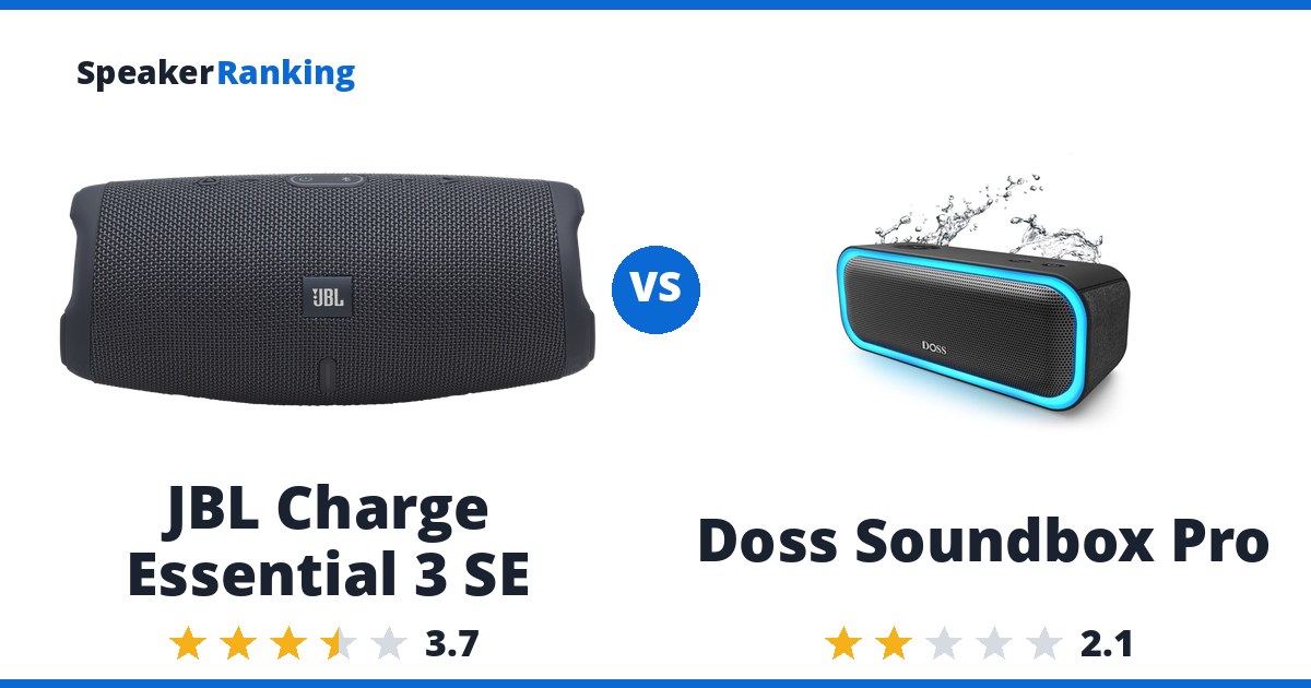 JBL Charge Essential 3 SE vs Doss Soundbox Pro