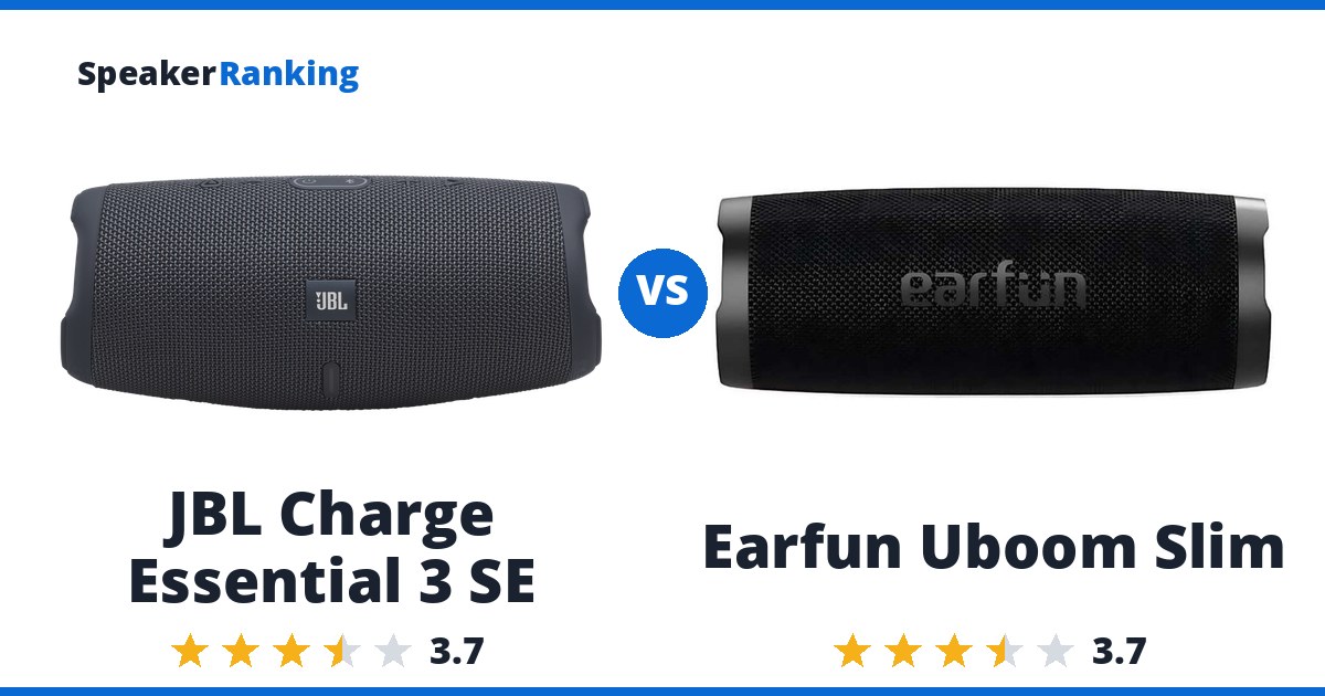 JBL Charge Essential 3 SE vs Earfun Uboom Slim