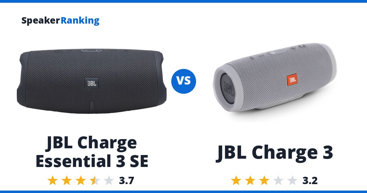 JBL Charge Essential 3 SE vs JBL Charge 3