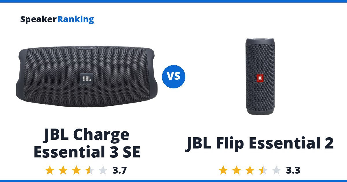 JBL Charge Essential 3 SE vs JBL Flip Essential 2