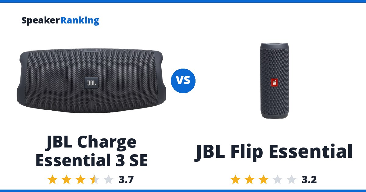 JBL Charge Essential 3 SE vs JBL Flip Essential