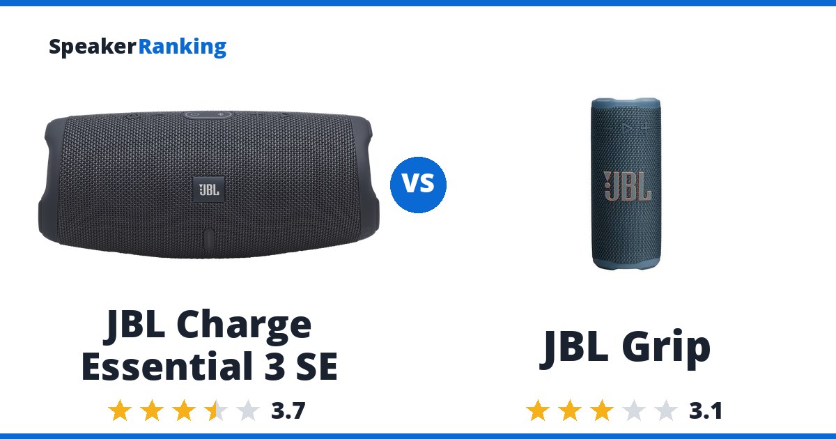 JBL Charge Essential 3 SE vs JBL Grip