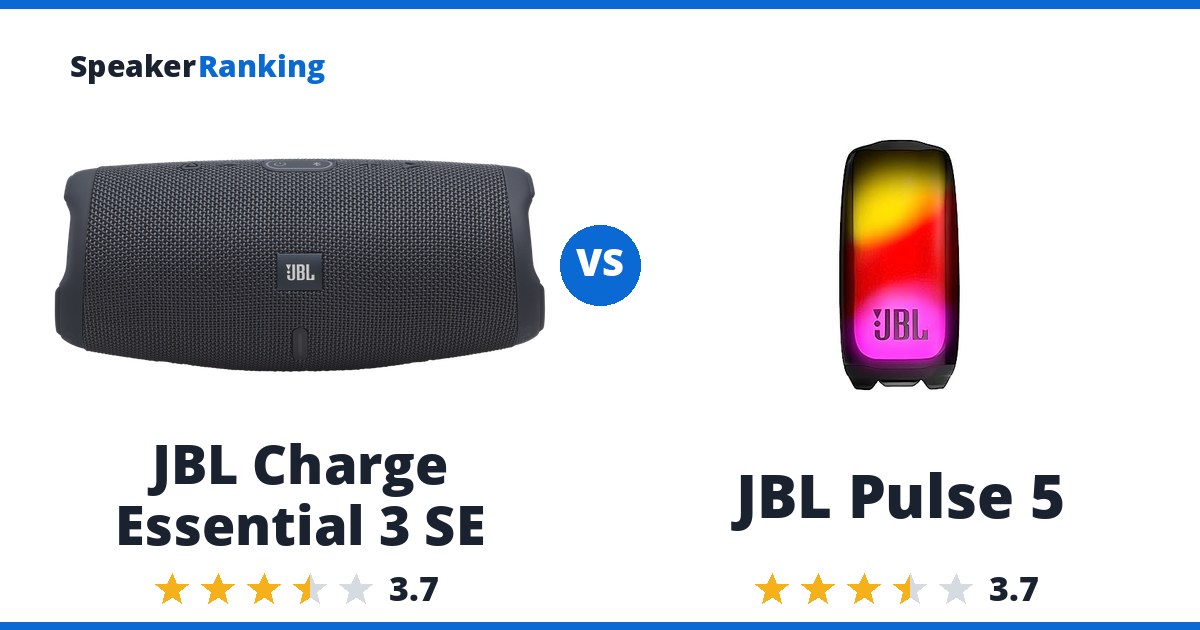 JBL Charge Essential 3 SE vs JBL Pulse 5