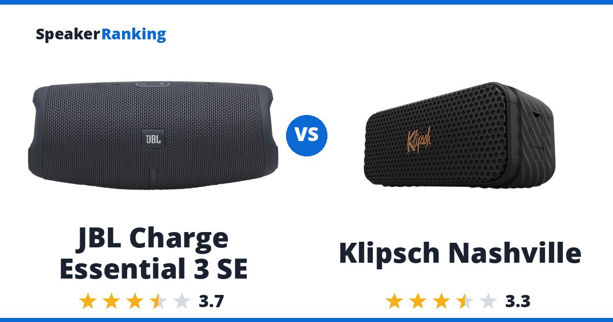 JBL Charge Essential 3 SE vs Klipsch Nashville