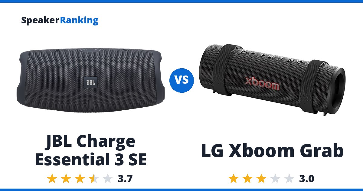 JBL Charge Essential 3 SE vs LG Xboom Grab