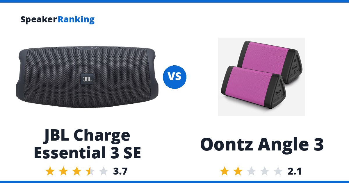 JBL Charge Essential 3 SE vs Oontz Angle 3