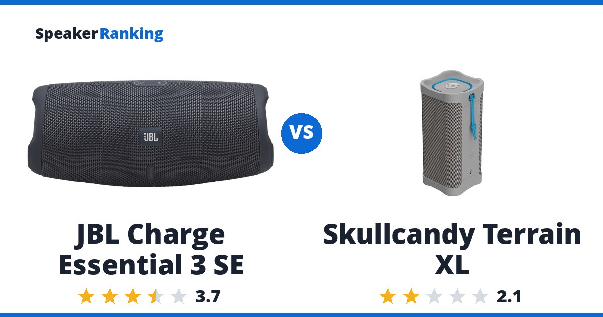 JBL Charge Essential 3 SE vs Skullcandy Terrain XL