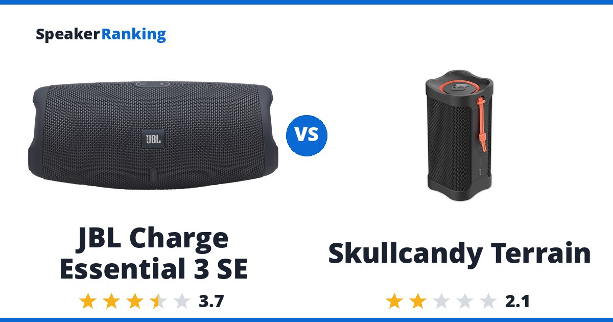 JBL Charge Essential 3 SE vs Skullcandy Terrain