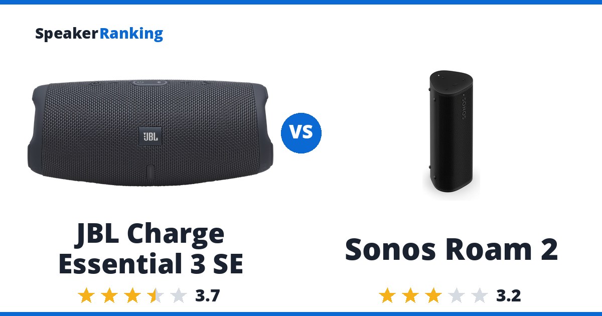JBL Charge Essential 3 SE vs Sonos Roam 2