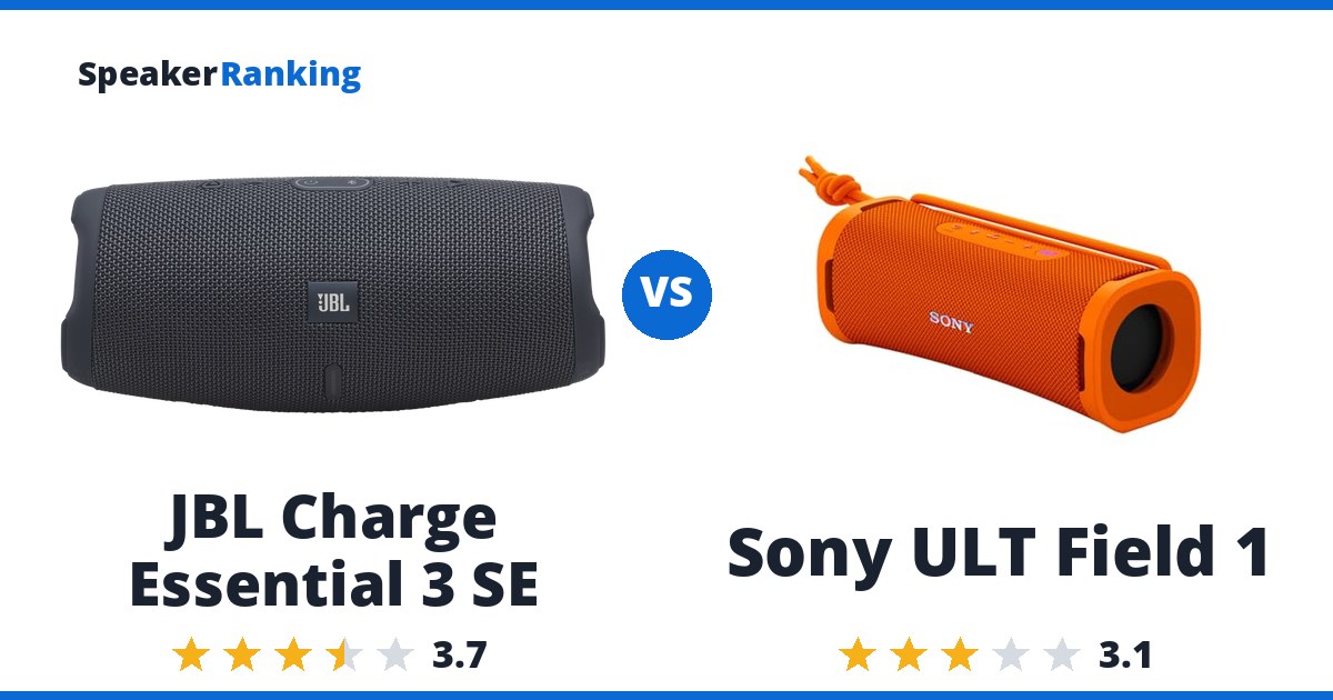 JBL Charge Essential 3 SE vs Sony ULT Field 1