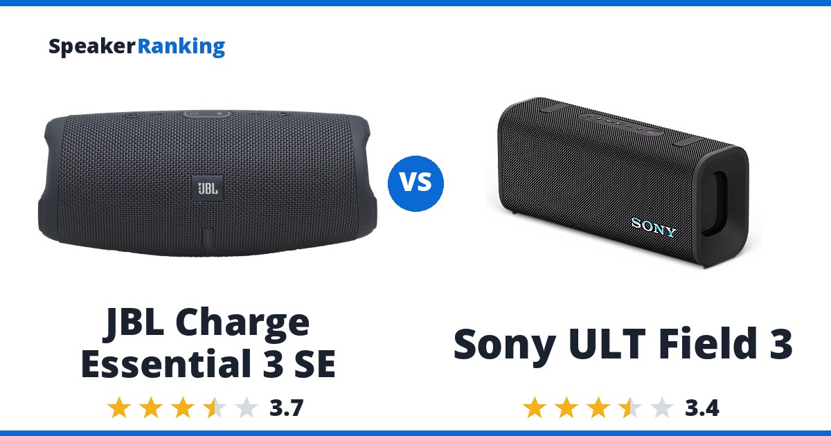 JBL Charge Essential 3 SE vs Sony ULT Field 3