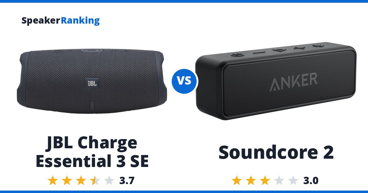 JBL Charge Essential 3 SE vs Soundcore 2