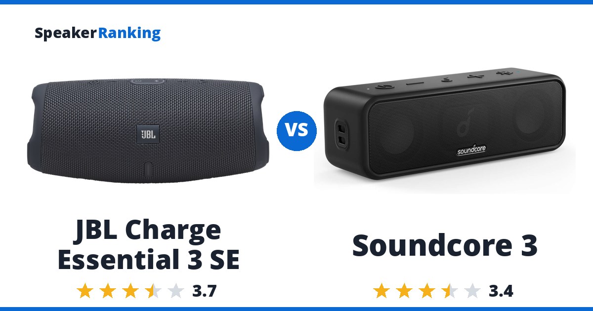 JBL Charge Essential 3 SE vs Soundcore 3