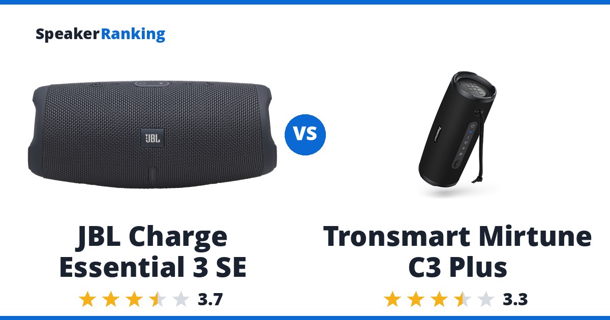 JBL Charge Essential 3 SE vs Tronsmart Mirtune C3 Plus