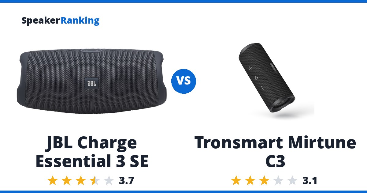 JBL Charge Essential 3 SE vs Tronsmart Mirtune C3