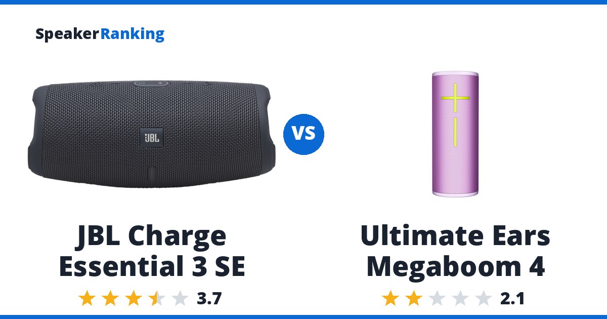 JBL Charge Essential 3 SE vs Ultimate Ears Megaboom 4