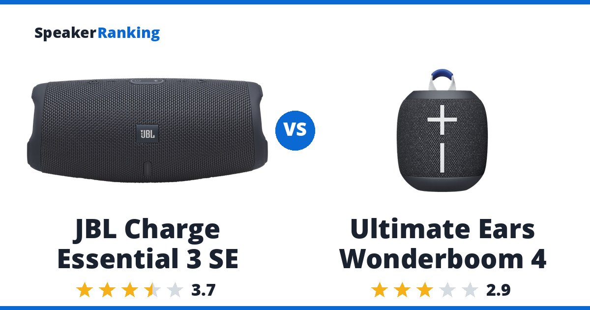JBL Charge Essential 3 SE vs Ultimate Ears Wonderboom 4