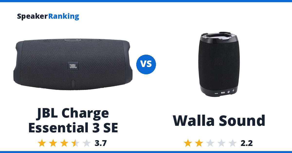 JBL Charge Essential 3 SE vs Walla Sound