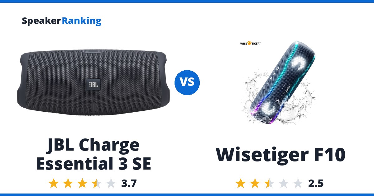 JBL Charge Essential 3 SE vs Wisetiger F10