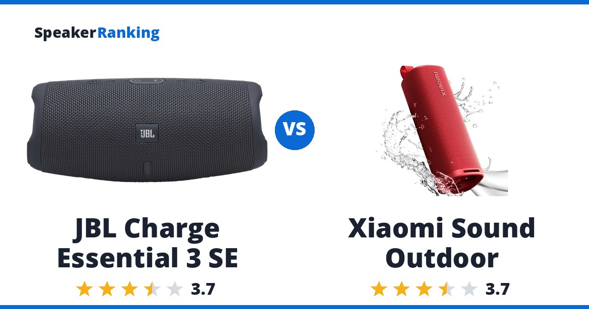 JBL Charge Essential 3 SE vs Xiaomi Sound Outdoor