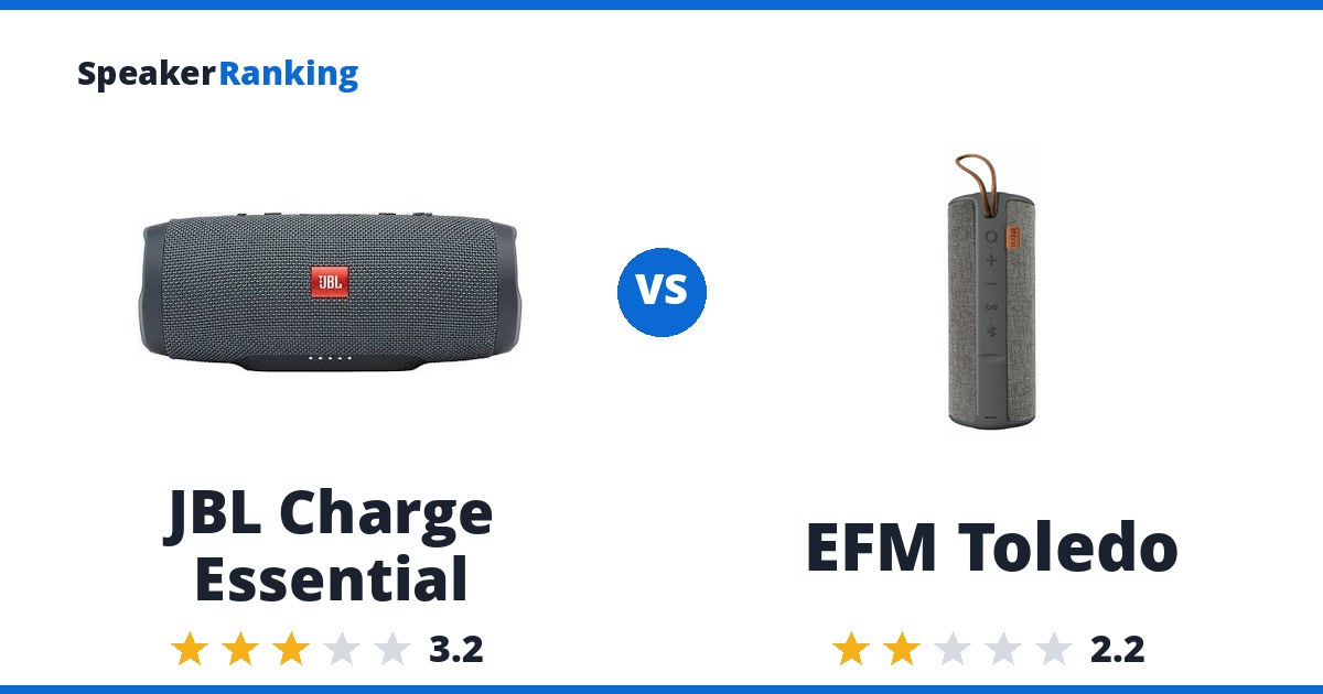 JBL Charge Essential vs EFM Toledo