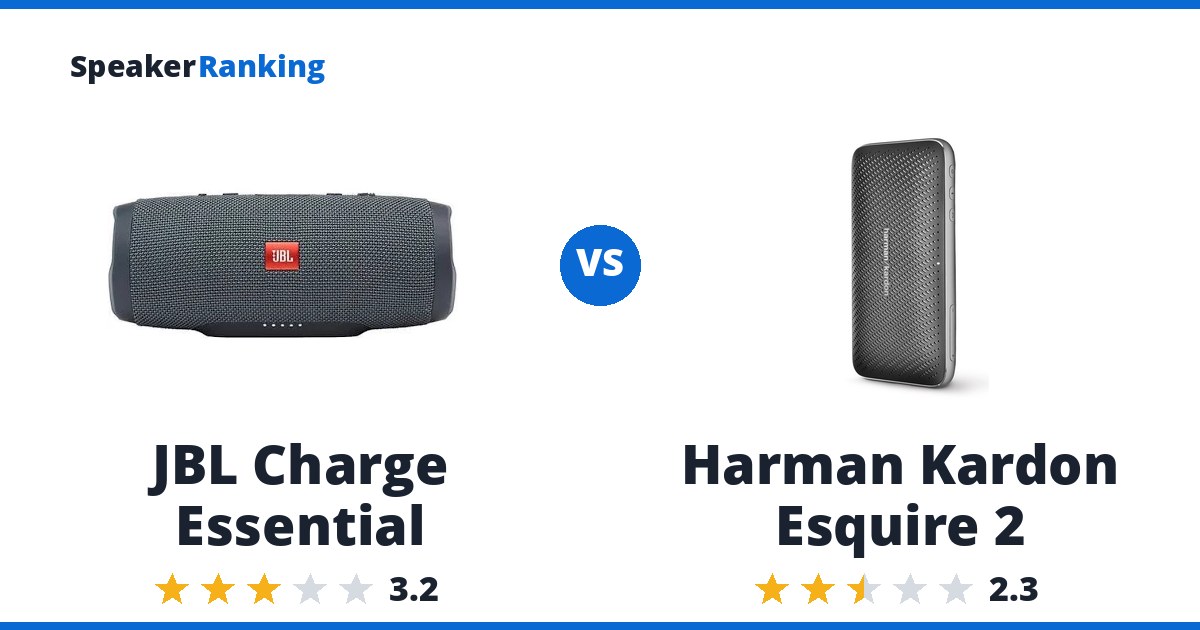 JBL Charge Essential vs Harman Kardon Esquire 2