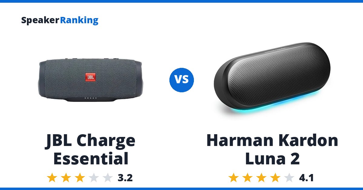 JBL Charge Essential vs Harman Kardon Luna 2