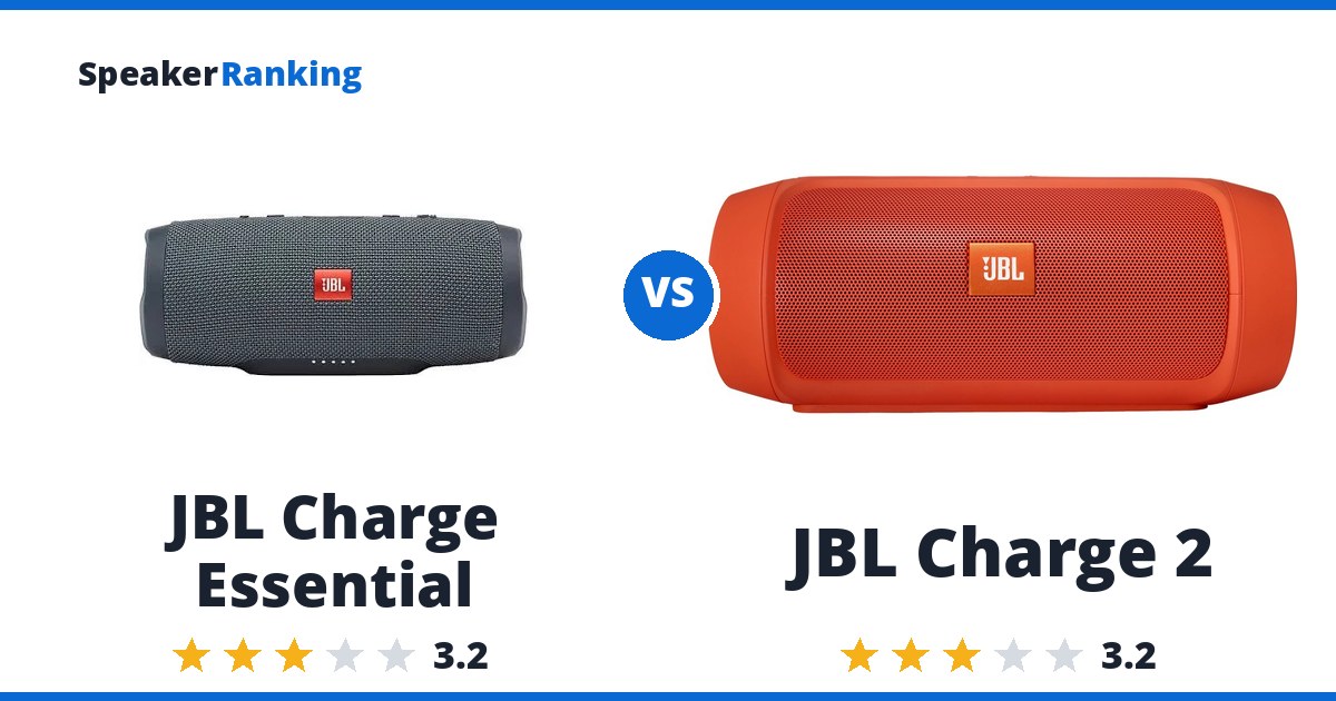 JBL Charge Essential vs JBL Charge 2