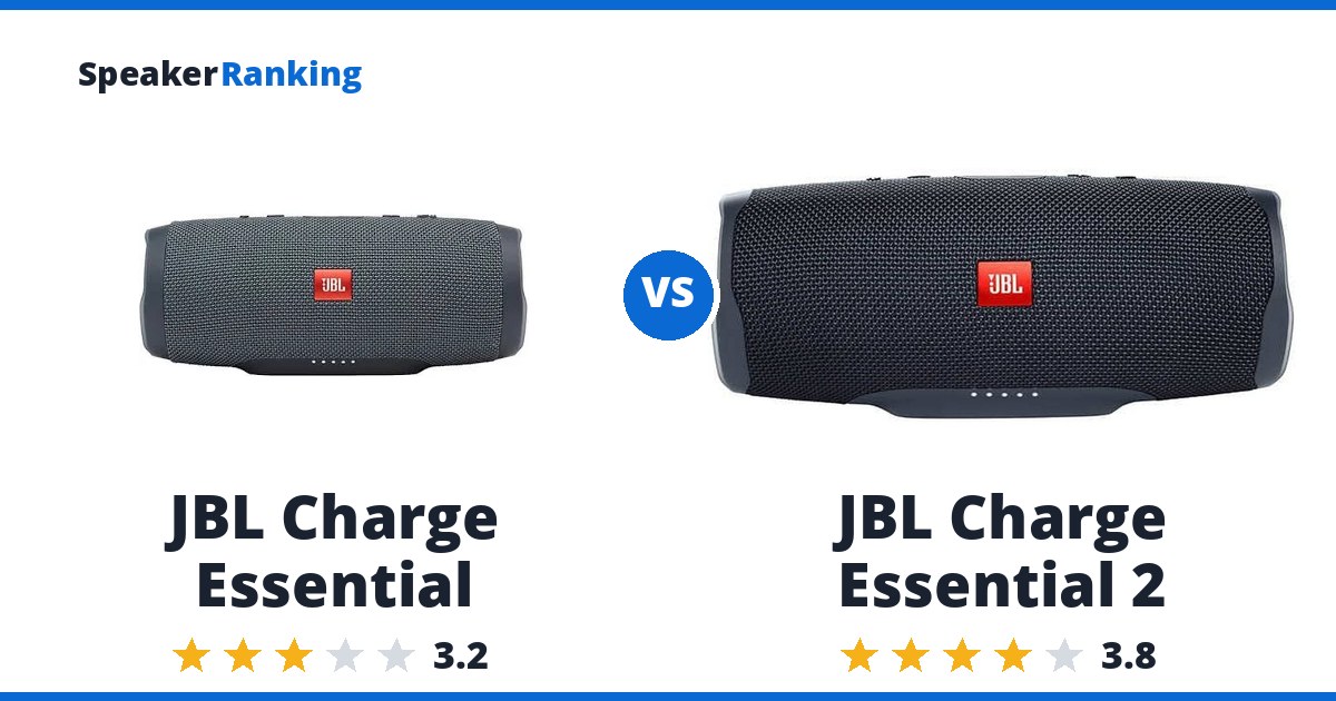 JBL Charge Essential vs JBL Charge Essential 2
