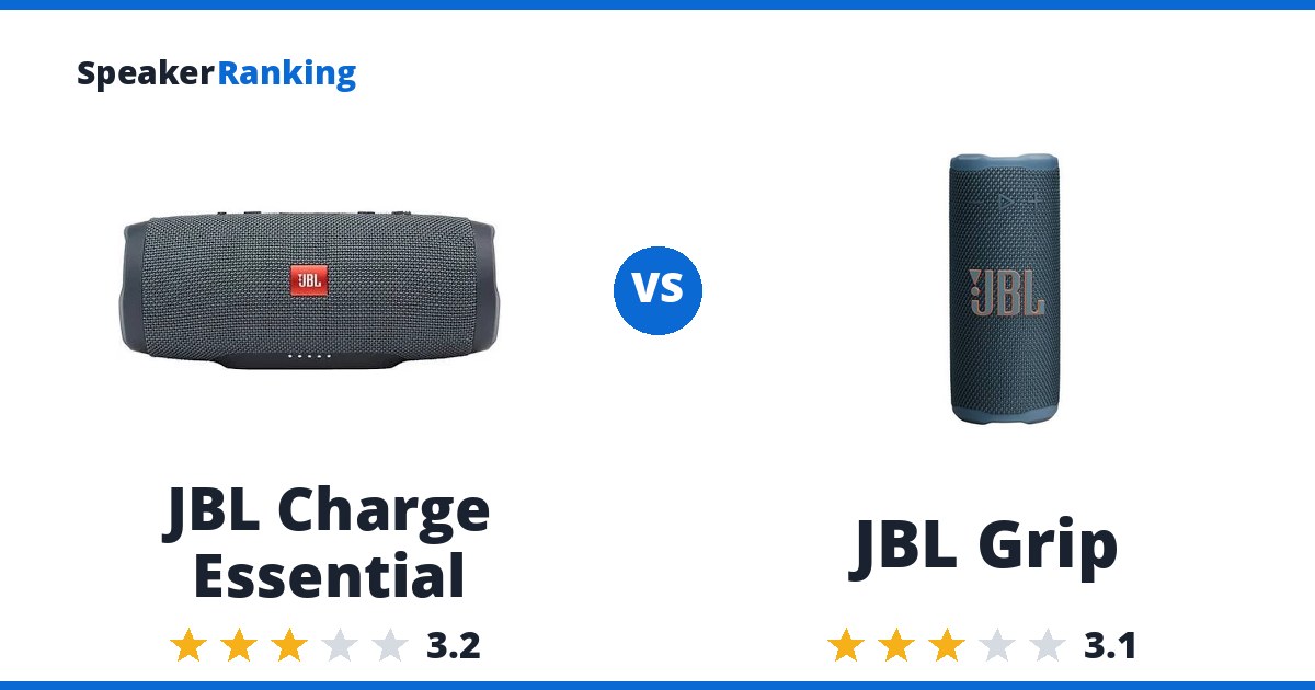 JBL Charge Essential vs JBL Grip