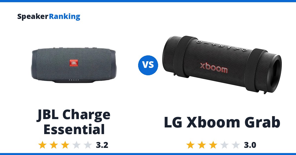 JBL Charge Essential vs LG Xboom Grab