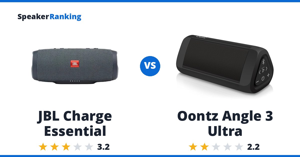 JBL Charge Essential vs Oontz Angle 3 Ultra