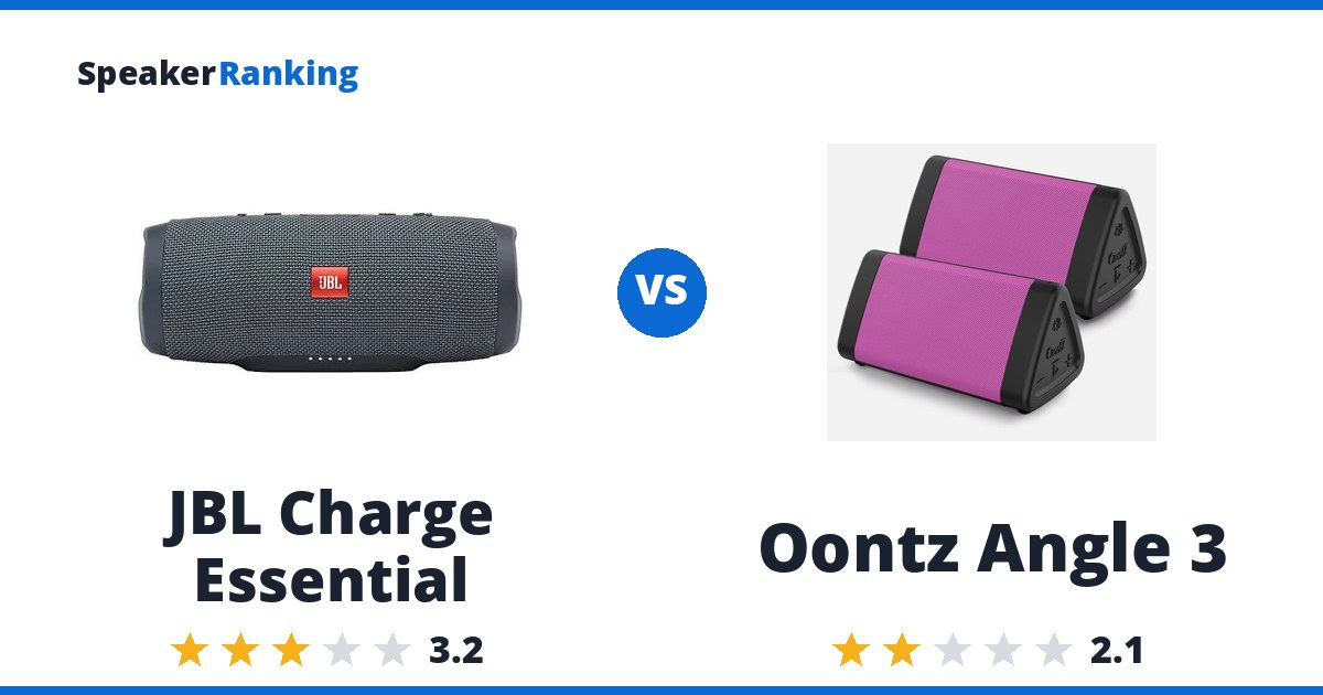 JBL Charge Essential vs Oontz Angle 3