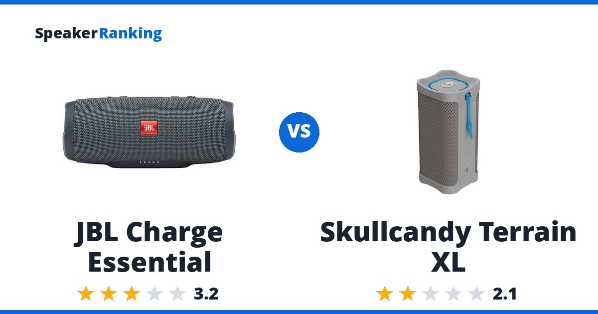JBL Charge Essential vs Skullcandy Terrain XL