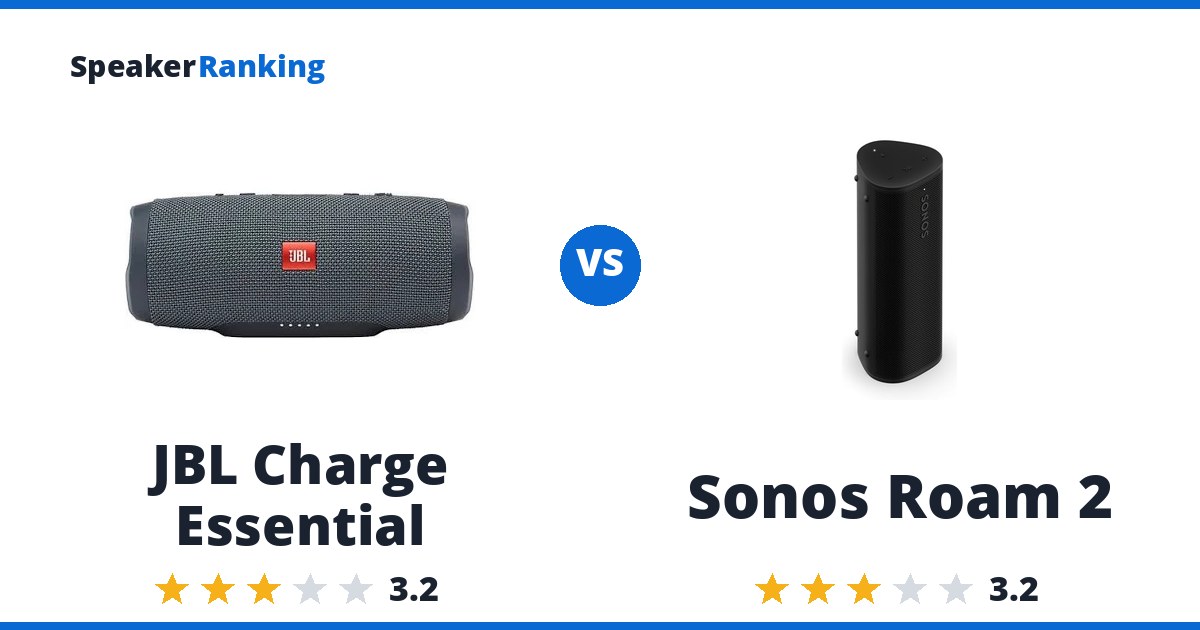 JBL Charge Essential vs Sonos Roam 2