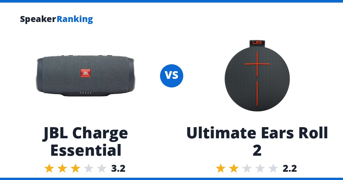 JBL Charge Essential vs Ultimate Ears Roll 2