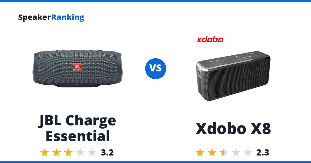 JBL Charge Essential vs Xdobo X8