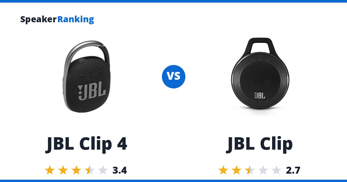 JBL Clip 4 vs JBL Clip