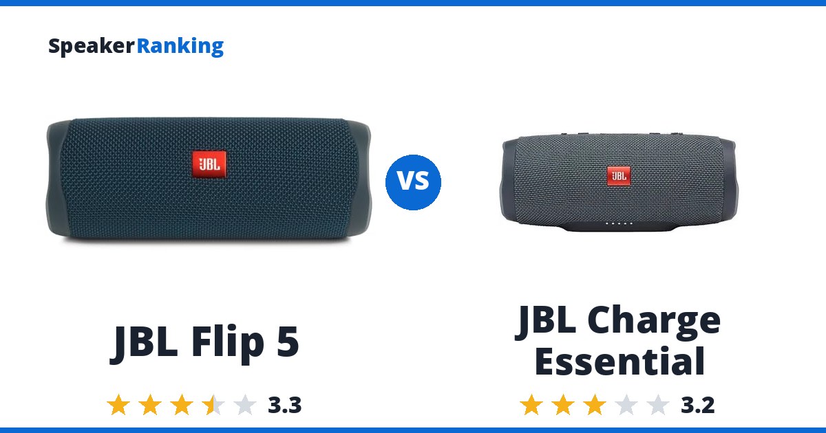 JBL Flip 5 vs JBL Charge Essential
