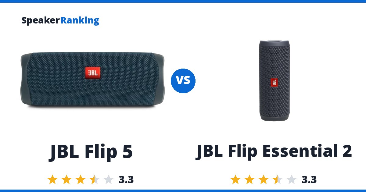 JBL Flip 5 vs JBL Flip Essential 2
